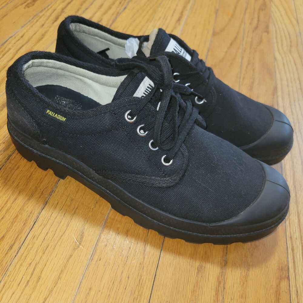 Palladium Pampa Oxford Street Sense Vegan Womens Sneakers In Black US 5 - 10